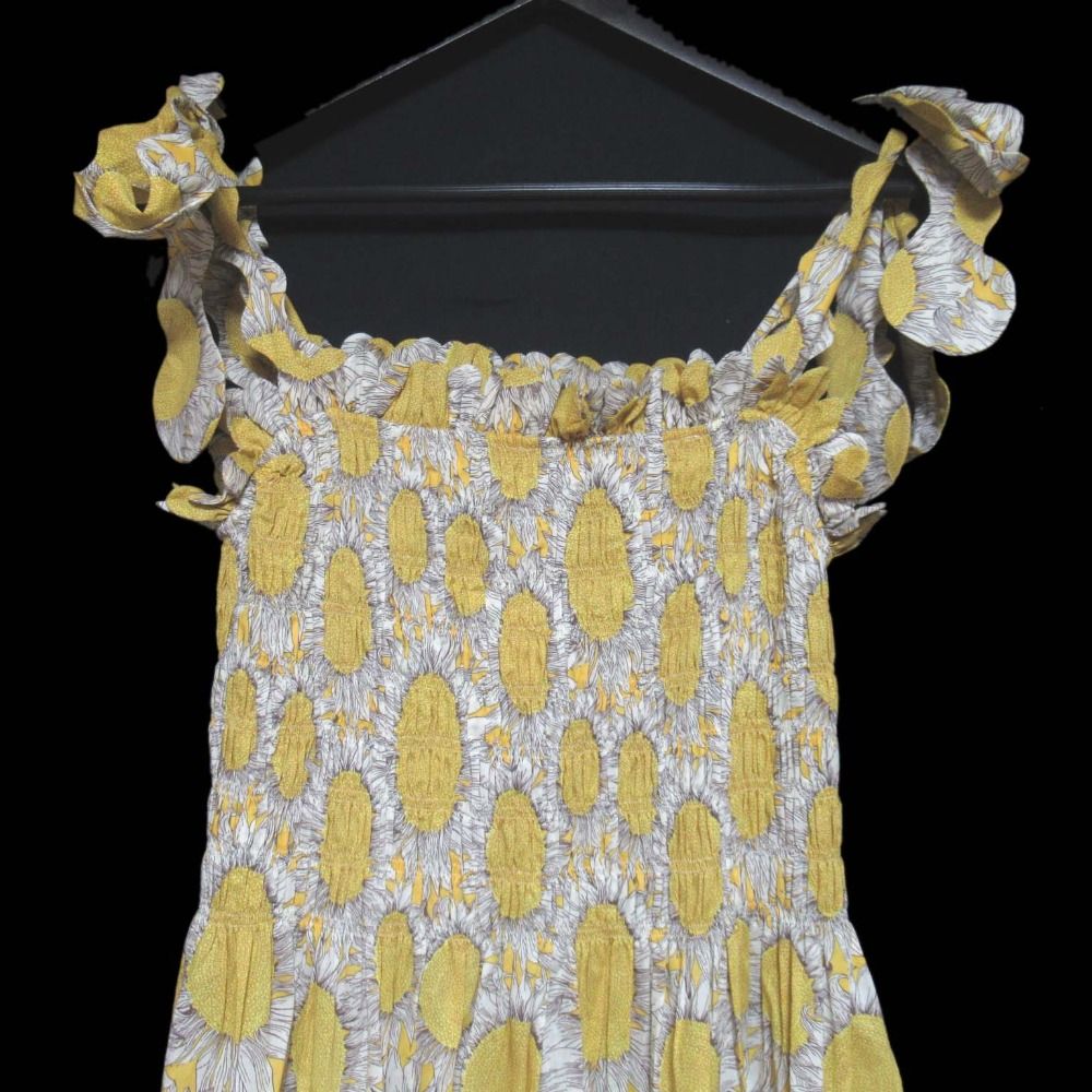 美品 HORROR VACUI ホラーヴァキュイ サンフラワープリント  