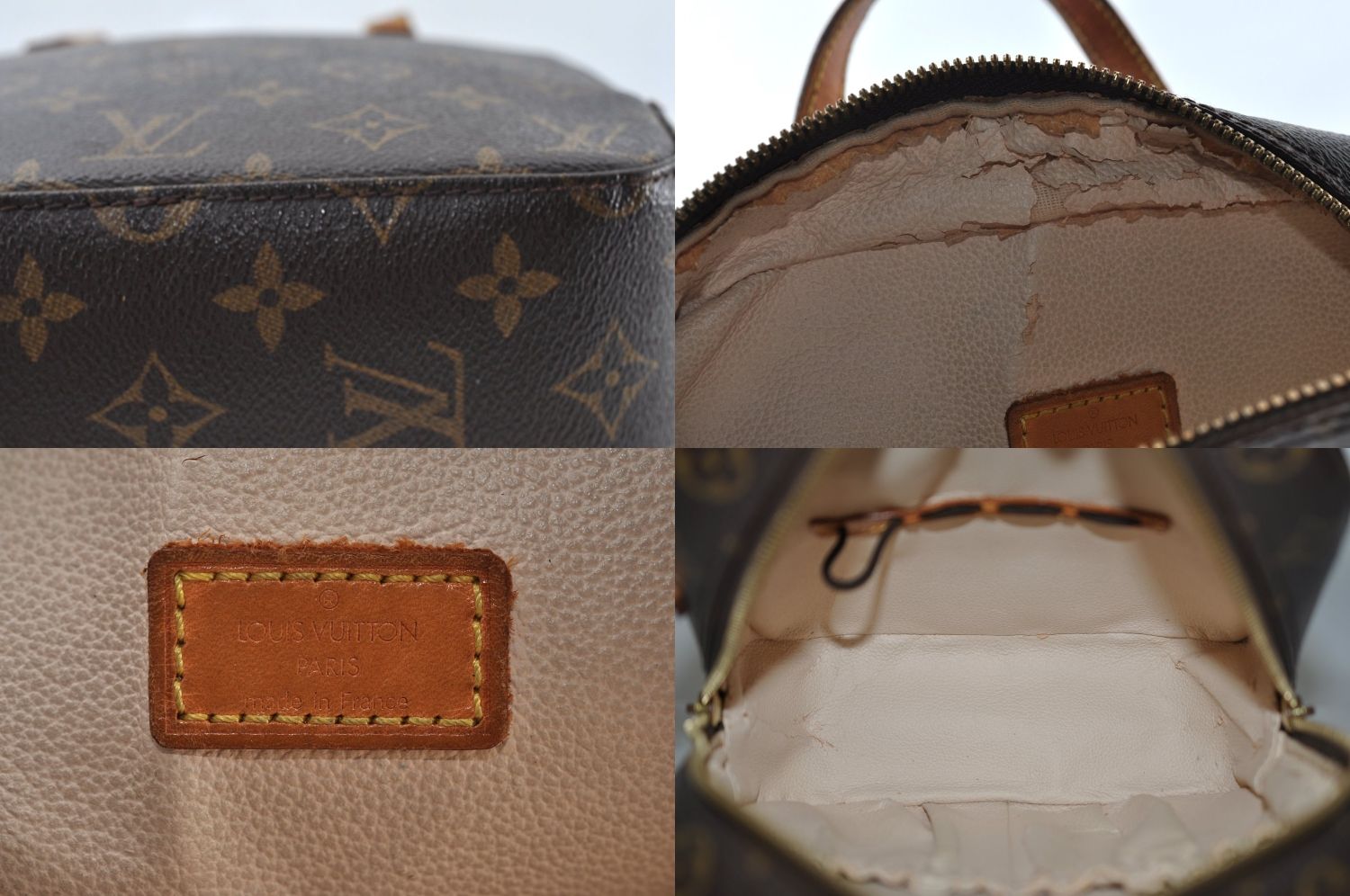 スーパージャンク品　ルイヴィトン　ハンドバッグ LOUIS VUITTON ルイヴィトン モノグラム スポンティーニ 2Way