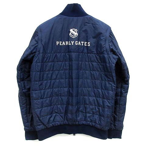 パーリーゲイツ PEARLY GATES リバーシブル タフタ ブルゾン 中綿 4WAY