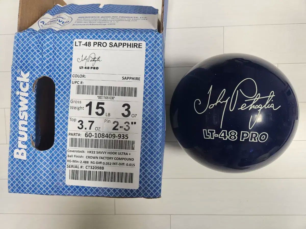 バードボール BRUNSWICK ブランズウィック LT ー 48 プロ サファイア 15P 販売