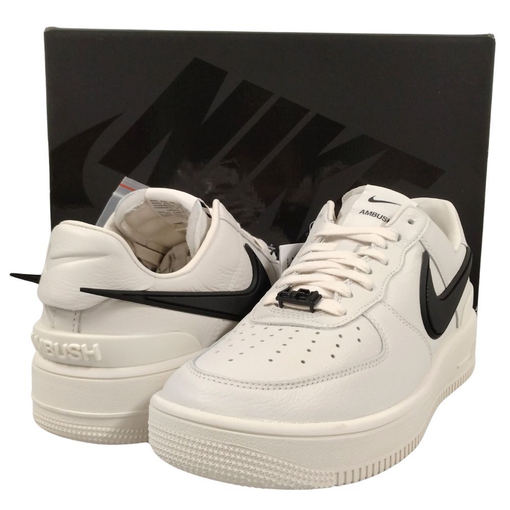 NIKE ナイキ × AMBUSH アンブッシュ 品番 DV3464-002 AIR FORCE 1 LOW SP エアフォース シューズ ホワイト  US9.5=27.5cm 正規品 / 35182 - メルカリ