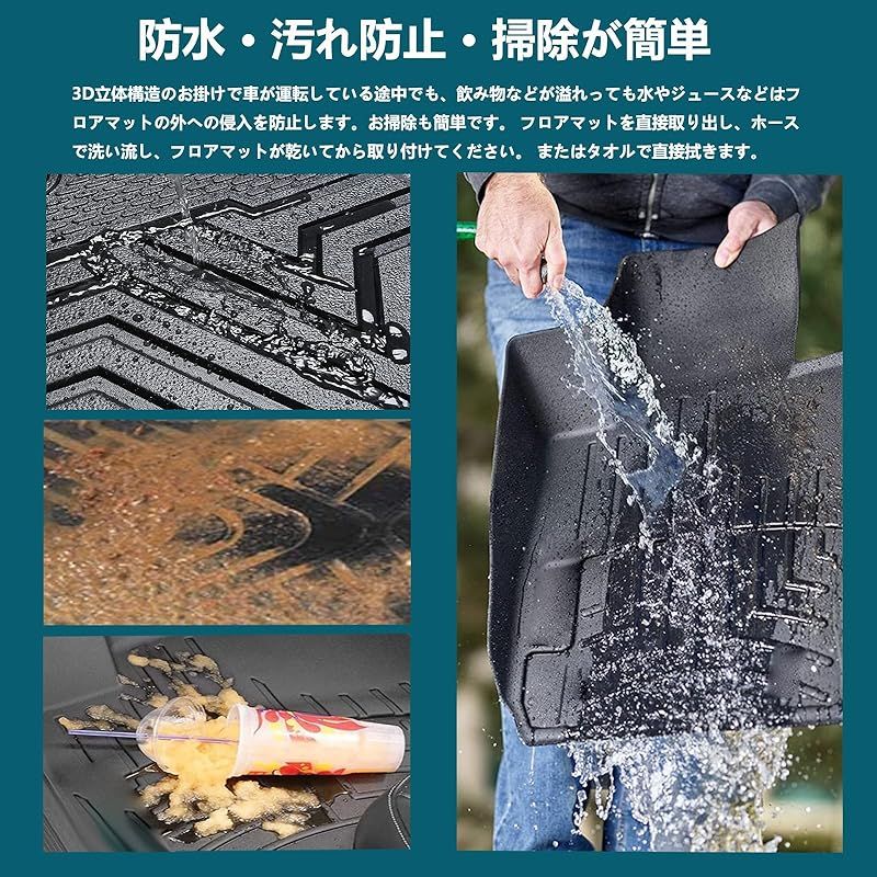 スバル フォレスター sk系 フロアマット フォレスター 3Dフロアマット カーマット 防水 2019～現在 フォレスター カーマット 滑り防止 耐汚れ TPE素材 立体タイプマット 内装 カスタムパーツ 車種 設計 取付簡単 保護パーツ カー用品 3PCS WWW_USTAUSTRALIA_COM_AU