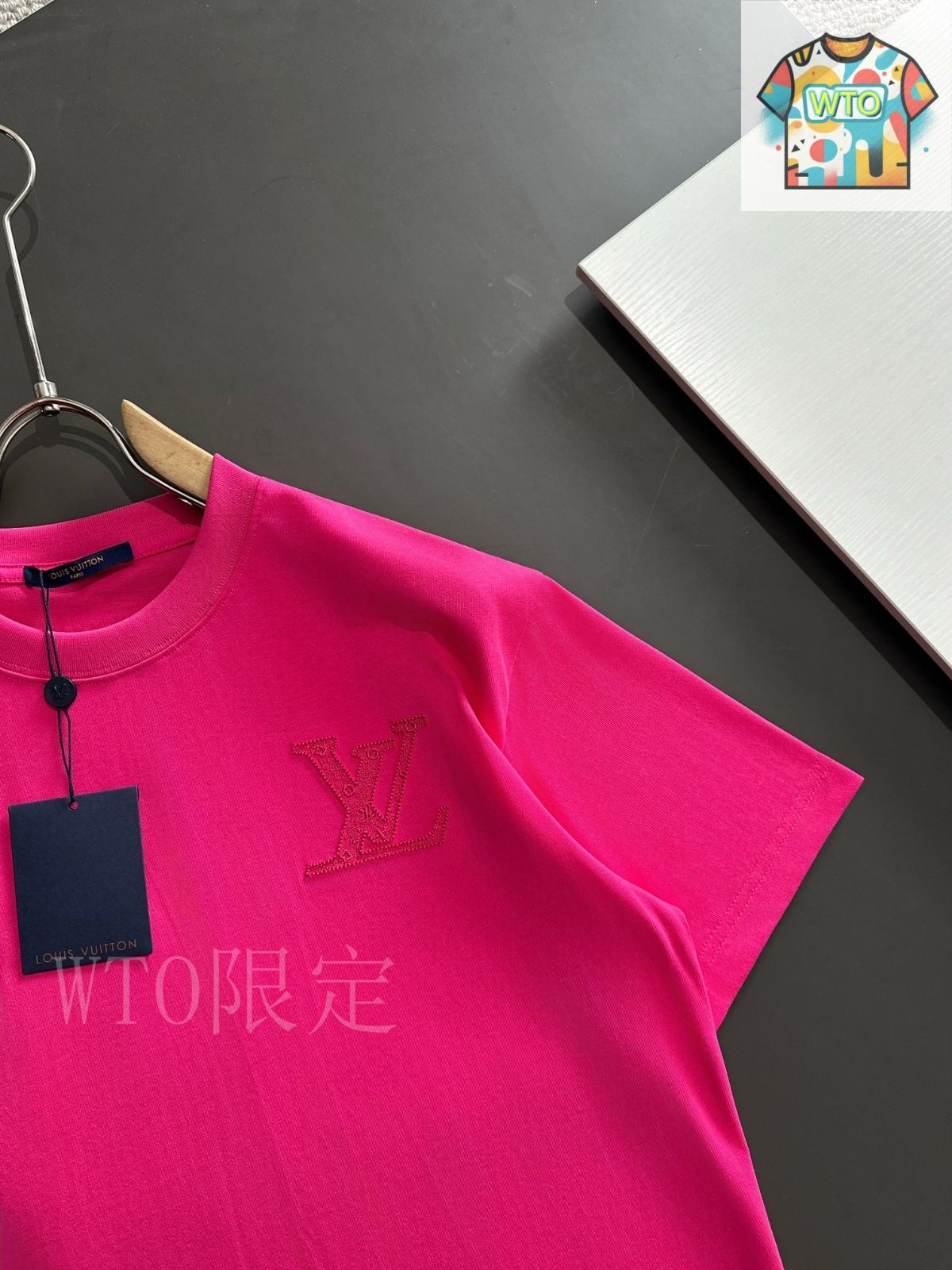 今日特価】Louis Vuitton 2025SS ピンク T シャツ-3 - メルカリ