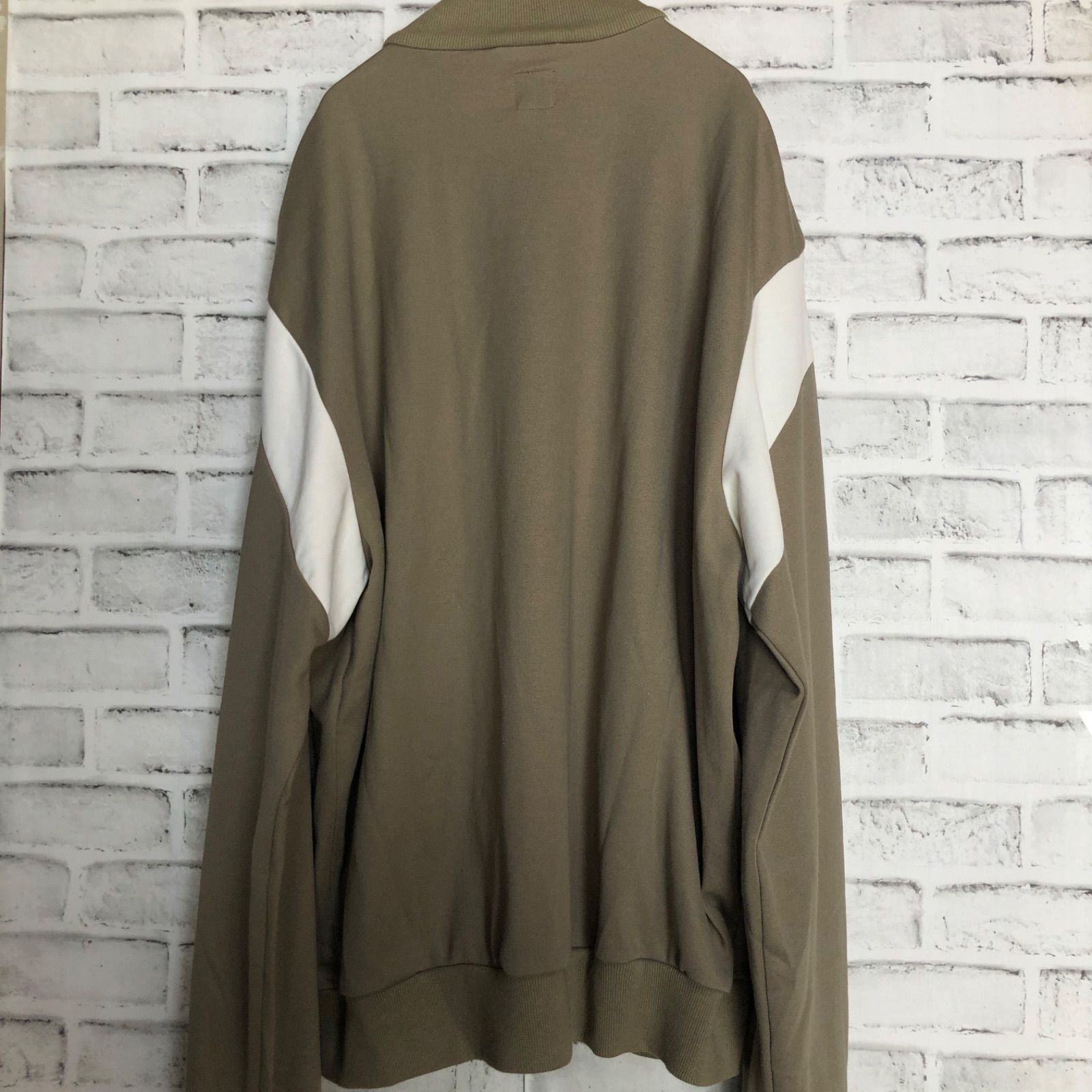 希少カーキ4XL⭐️90s adidas トラックジャケット/ジャージ ブラウン 