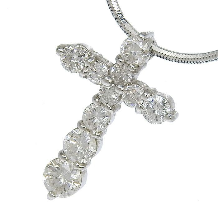 ダイヤ　ダイヤモンド　ネックレス Pt900 Pt850 プラチナ Pt900 Pt850 プラチナ 0.41ct ダイヤモンド ネックレス 造幣局