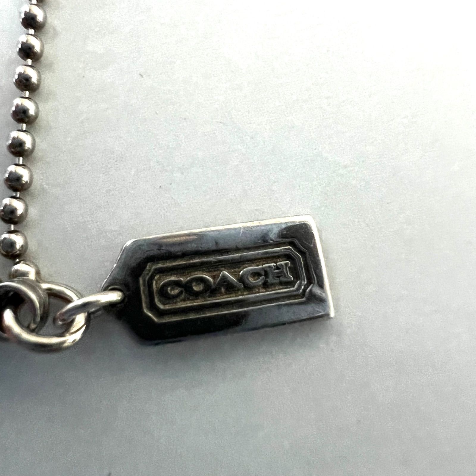 COACH コーチ ネックレス トリプルネックレス 3連リング ミニロンデル 