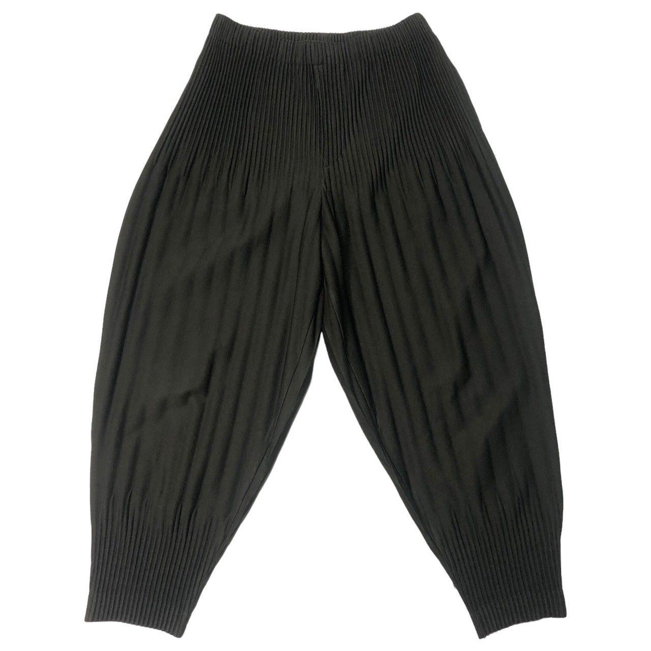 HOMME PLISSE ISSEY MIYAKE サルエルパンツ オリーブ 3