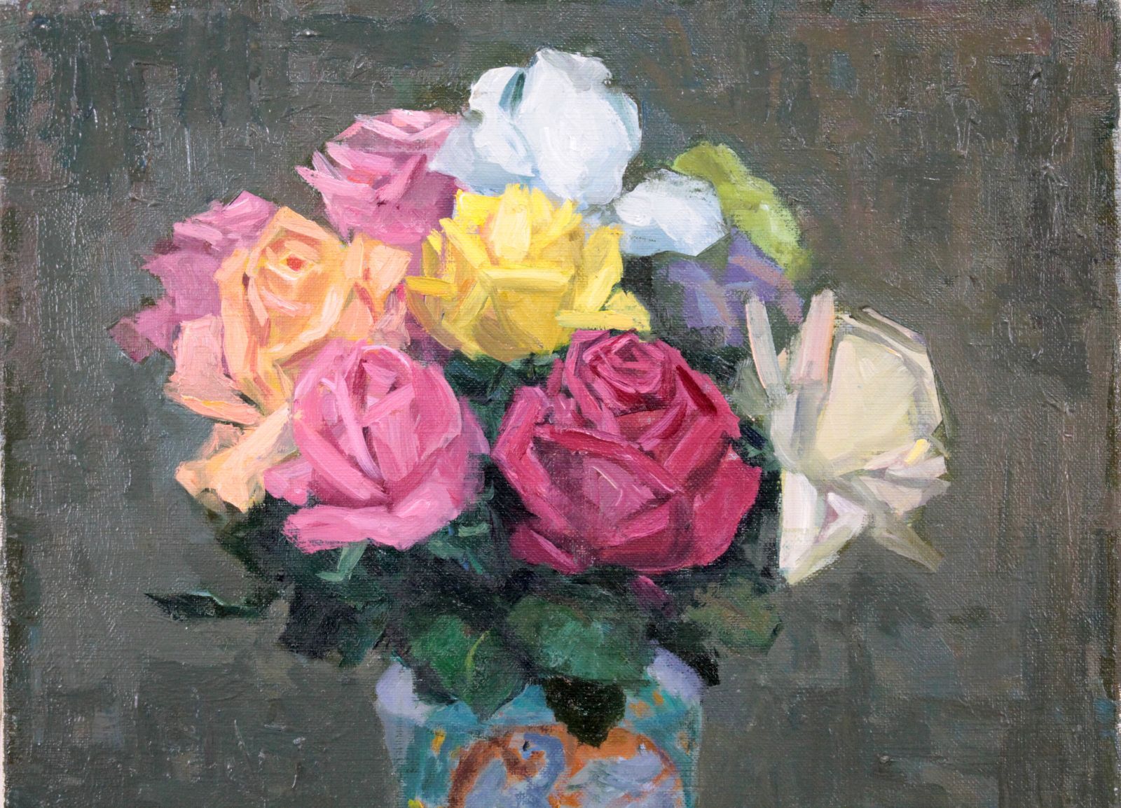 森本光子『薔薇』油彩画【真作保証】 絵画 森本光子『薔薇』油彩画【真作保証】 絵画 - メルカリ