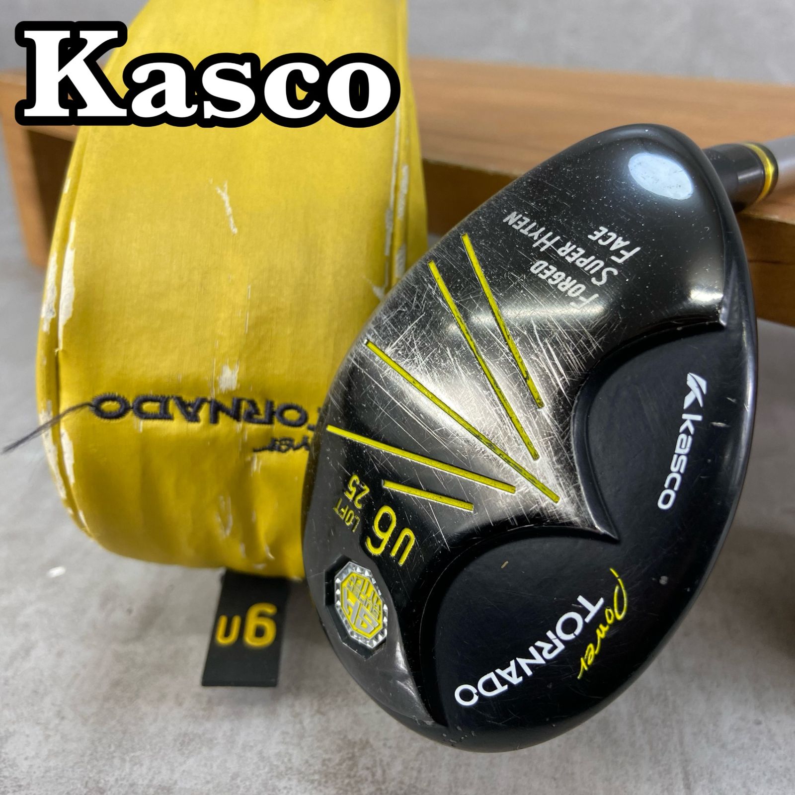 キャスコ パワートルネード 2015年 メンズゴルフ U6 R 右利き用 ユーティリティ Kasco POWER TORNADO