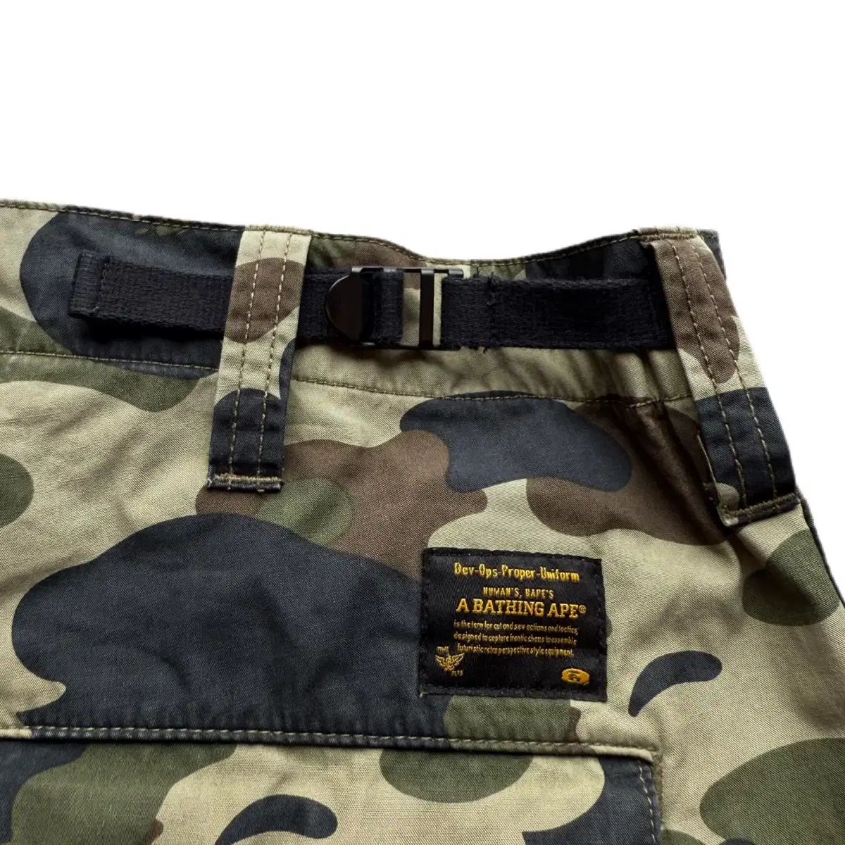 hanaページ A BATHING APE(アベイシングエイプ) 迷彩パンツ L (- 35in ） 中古