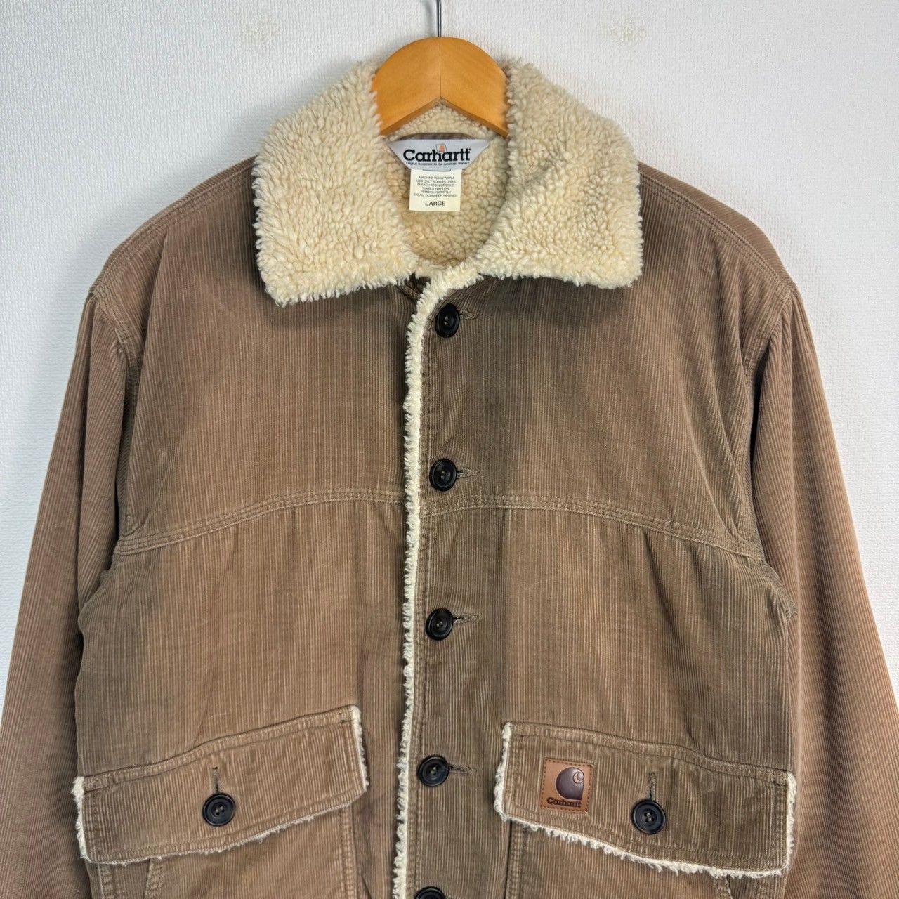 Carhartt カーハート コーデュロイジャケット ランチジャケット ボア 