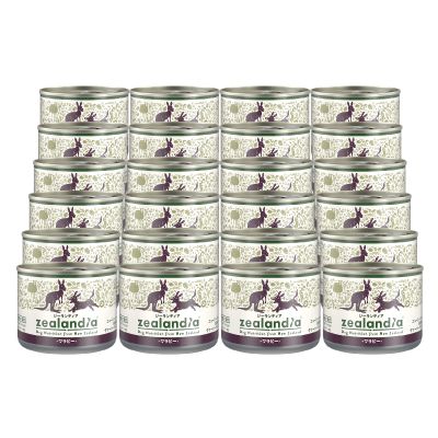 ジーランディア 缶詰『ワラビ185g』×24缶(定価1缶636円) - 犬用