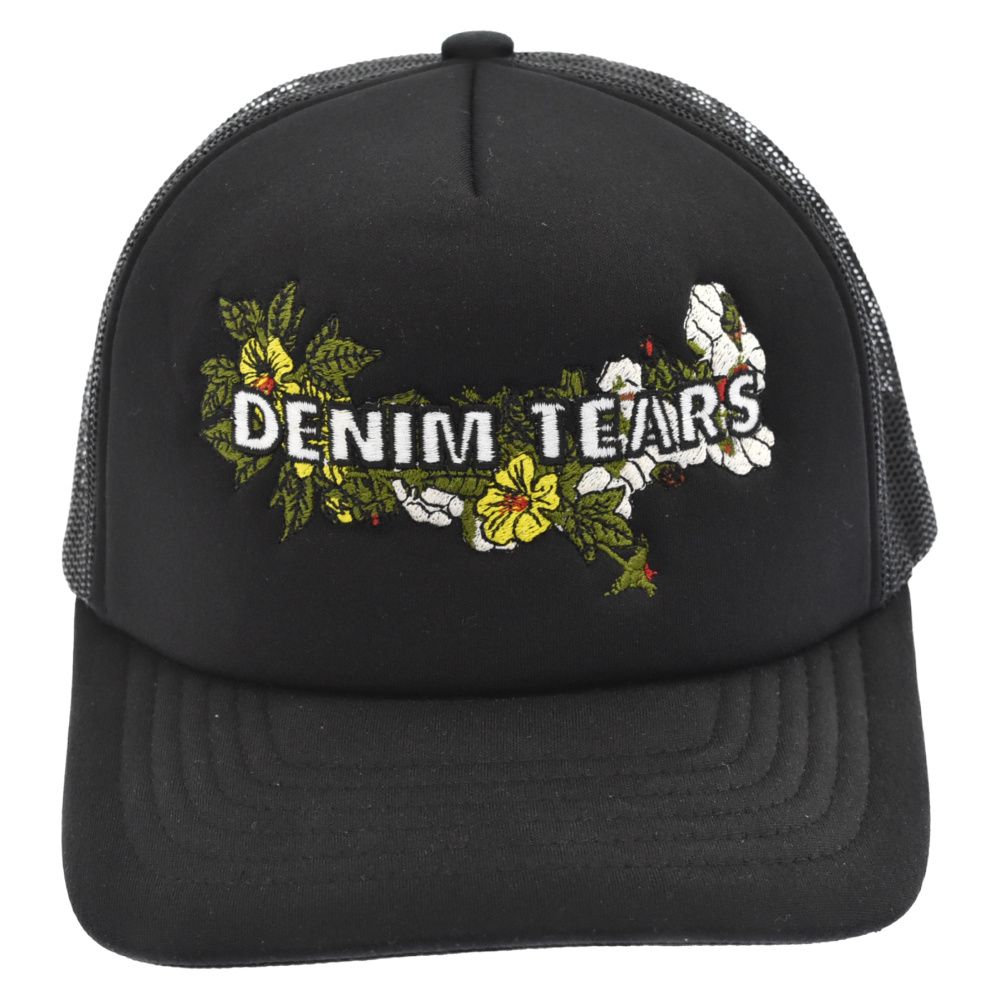 デニムティアーズ DENIM TEARS 22SS TRUCKER FLORAL LOGO CAP DT