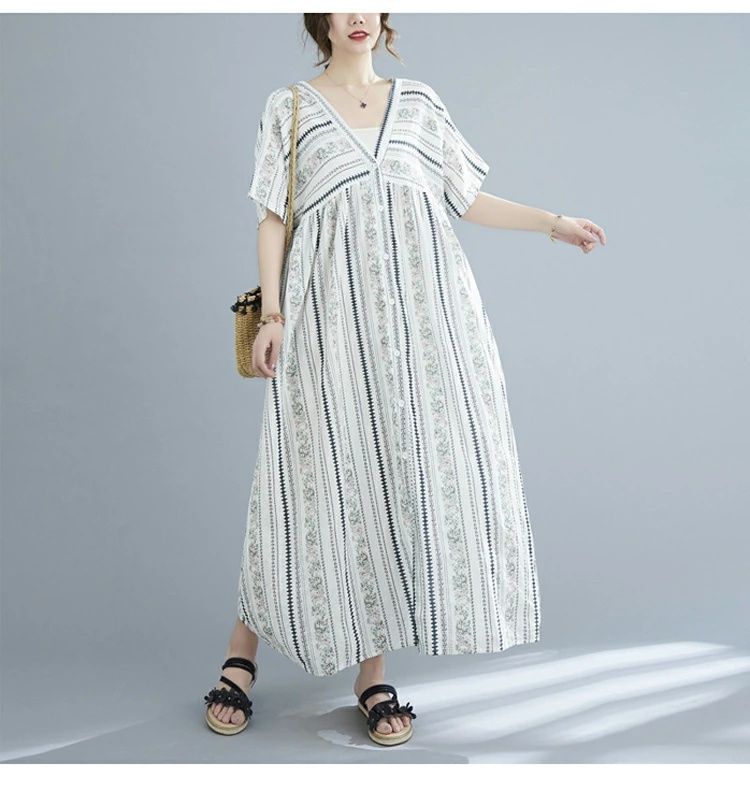 シャツワンピース 即購入OK 春 夏 レディース ワンピース 綿 麻