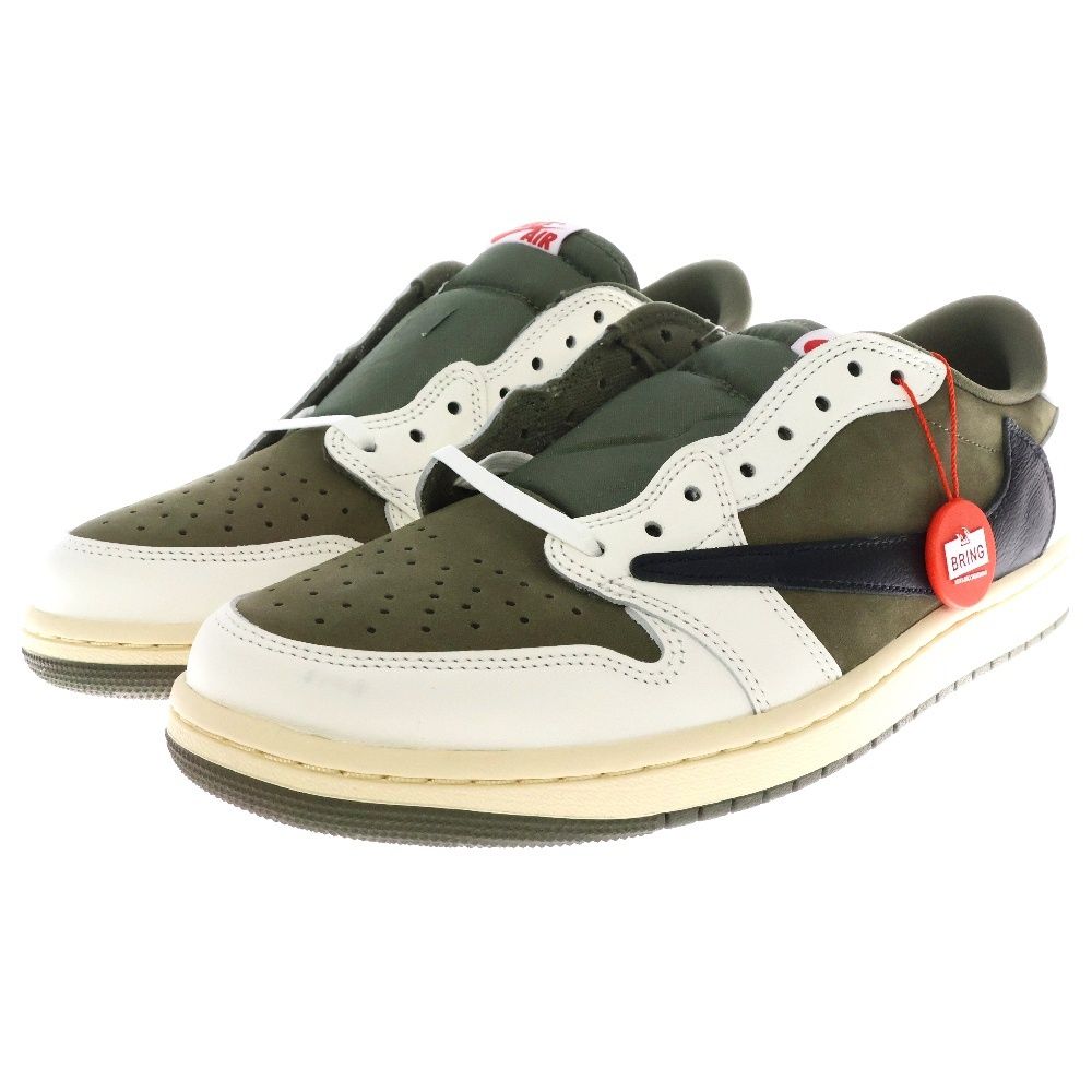 NIKE (ナイキ) ×TRAVIS SCOTT AIR JORDAN 1 LOW OG REVERSE OLIVE 