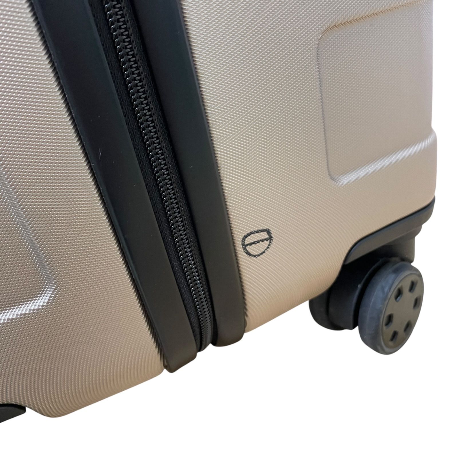 無印良品　ハードキャリーケース　スーツケース　ベージュ　75L 5-10泊] 無印 バーを自由に調節できる ハードキャリーケース 75L