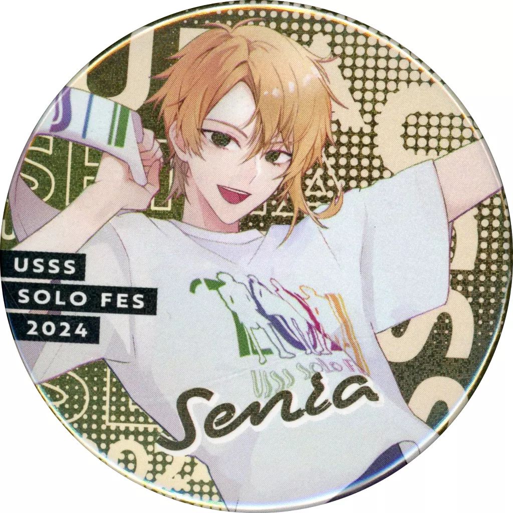 中古】バッジ・ピンズ センラ(浦島坂田船)/等身・ホログラム 缶バッジ