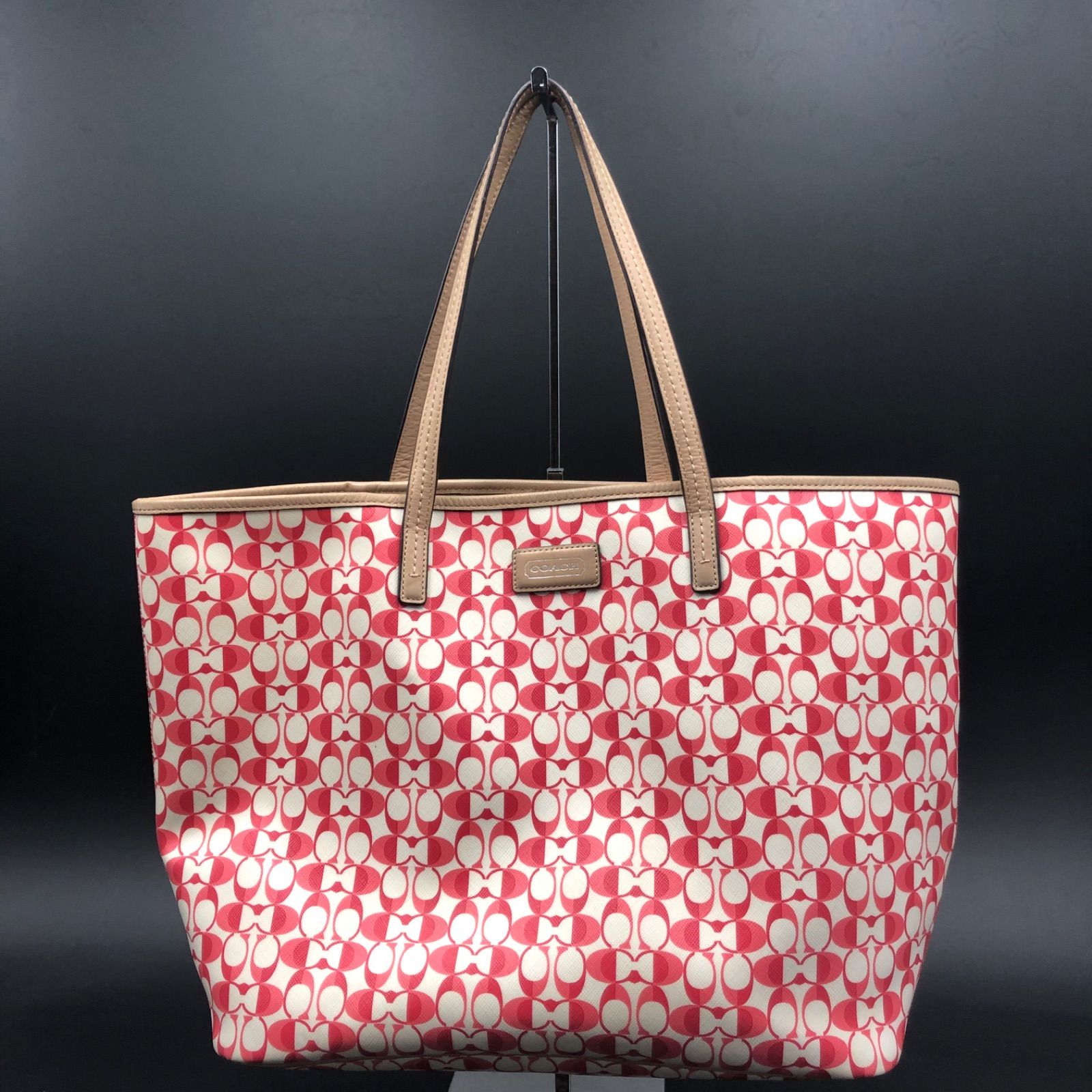 57 COACH コーチ トートバッグ シグネチャー 25673 - メルカリ