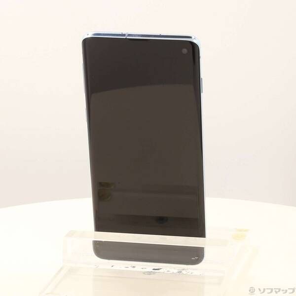 中古品〕 GALAXY S10 128GB プリズムブルー SC-03L docomoロック