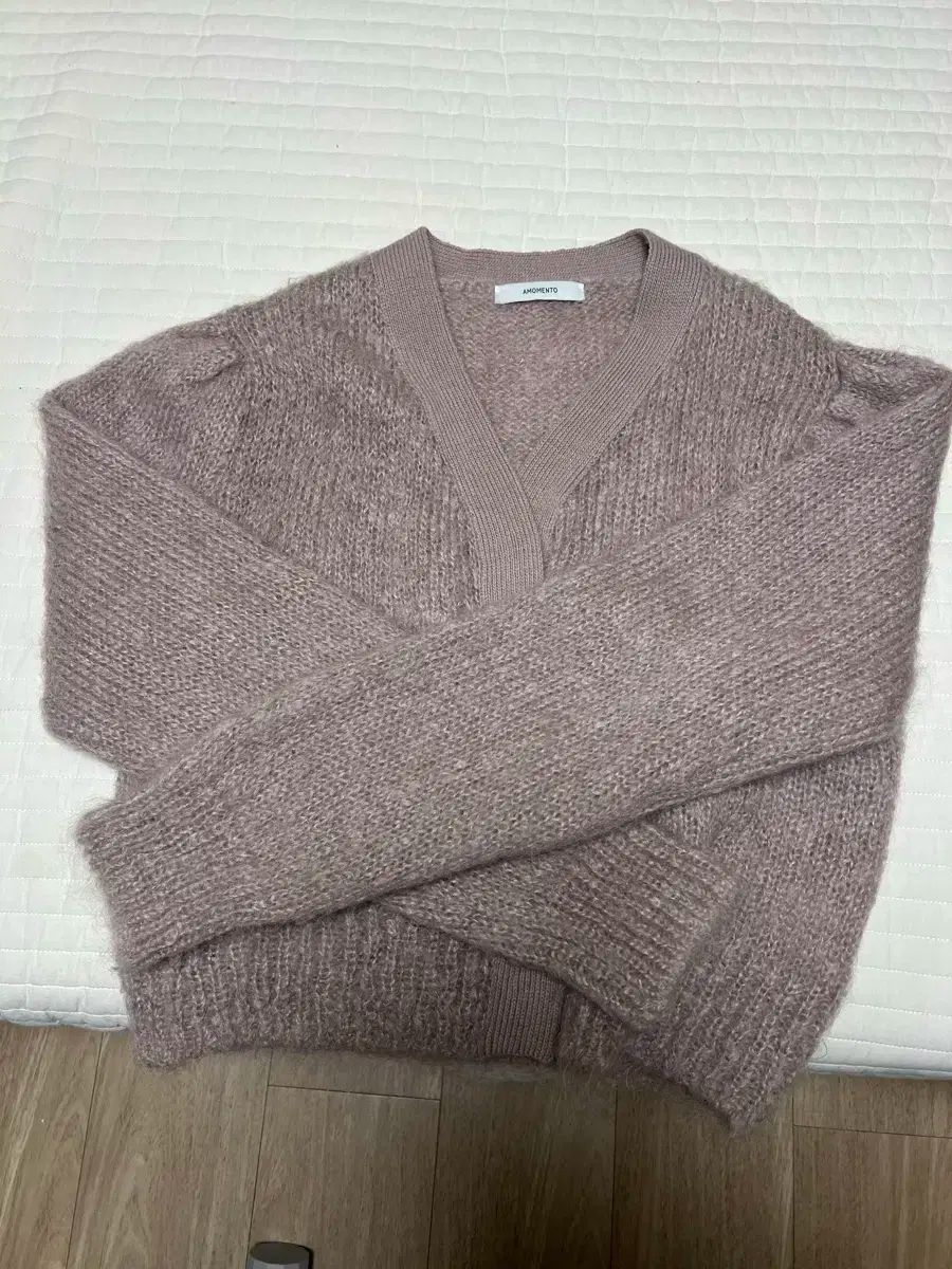 カーディガン ダスティピンク