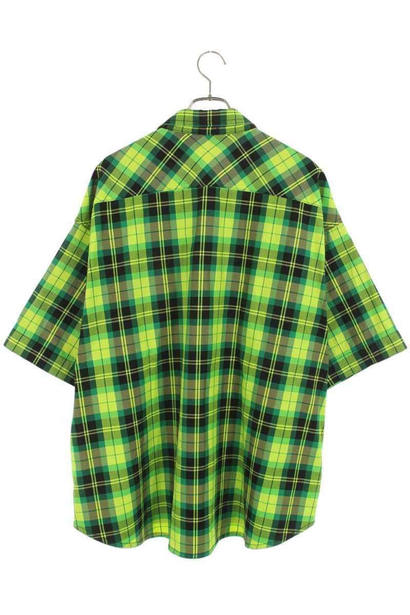 エスアールスタジオ チェック半袖シャツ メンズ L - メルカリ