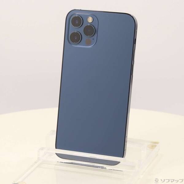 中古品〕 iPhone12 Pro 128GB パシフィックブルー MGM83J/A SIM 中古品〕 iPhone12 Pro 128GB パシフィックブルー MGM83J/A SIM