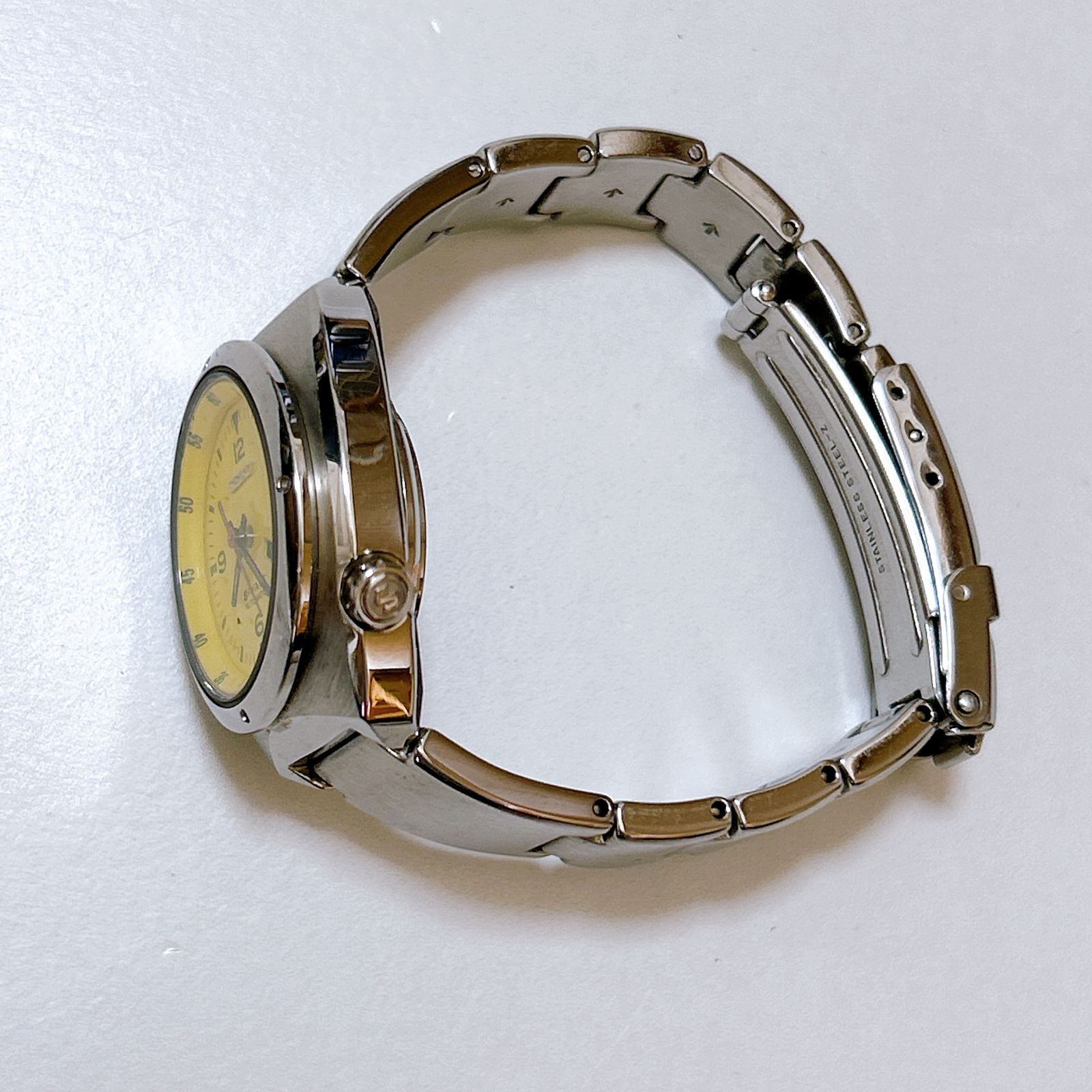 SEIKO AUTOMATIC S-WAVE セイコー レディース腕時計 自動巻き 文字盤 