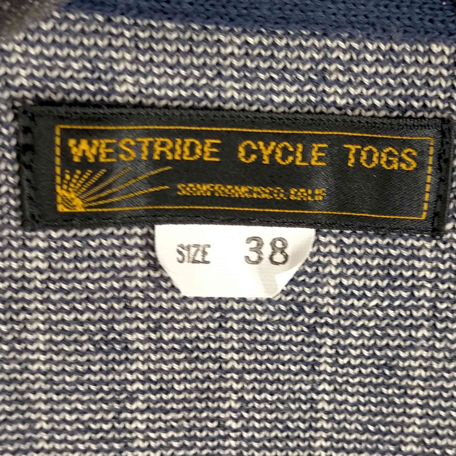 Westride Cycle Togs ストライプベスト 36 Westride Cycle Togs ストライプベスト 36 - メルカリ