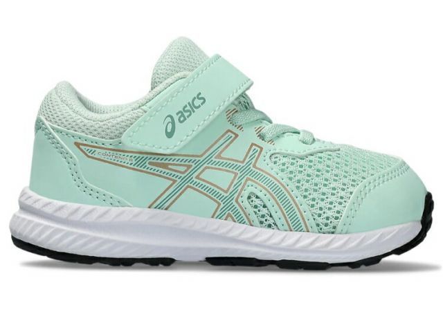 asics アシックス CONTEND 8 TS MINT TINT/DARK MINT 12 1014A260 301 | 靴 ベビーシューズ キッズ 子ども ランニングシューズ ジュニア耐久性 公園 遊び場 アウトドア プレゼント 軽量 運動 ローカット 