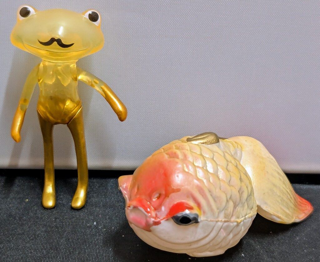 studio-uoo! フォーチュンワンダフレンド マルメ・コガネ 金魚