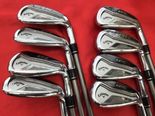 中古】 キャロウェイ EPIC FORGED STAR 9S アイアンセット IR Speeder