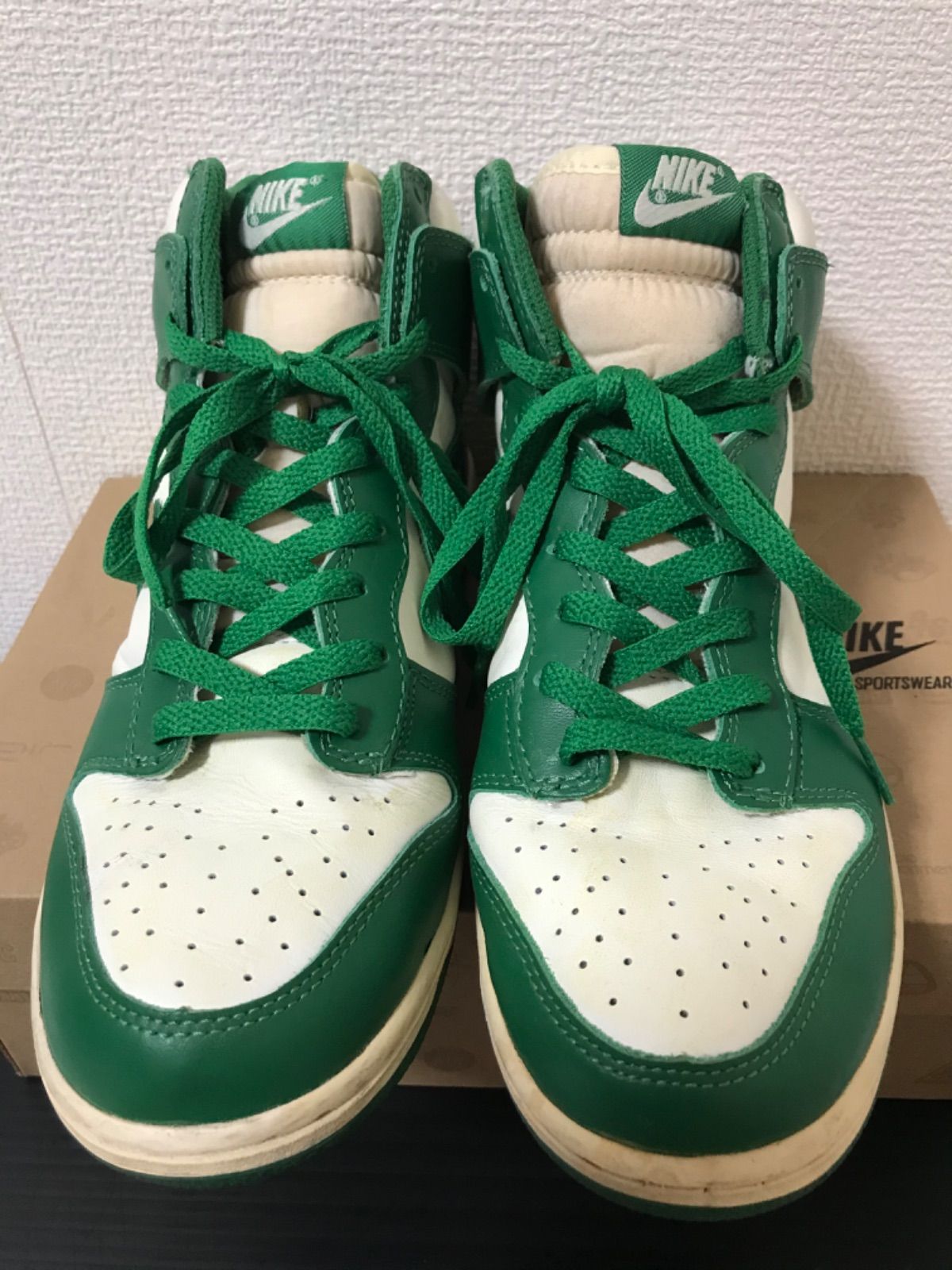 NIKE DUNK セルティックカラー VNTG 中古 緑白 27cm - メルカリ