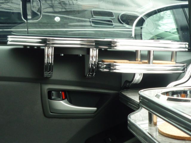 30プリウス(09/5～) サイドテーブル 運転席・助手席セット レザー