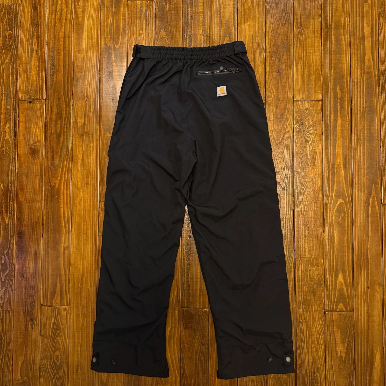 Carhartt カーハート】ナイロン防寒パンツ ブラック 中綿入り Mサイズ 