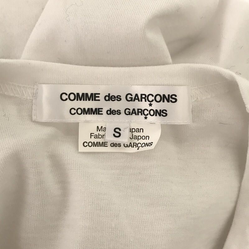 【美品】  COMME des GARCONS COMME des GARCONS / コムコム | 2022SS | 立体 薔薇 コットン クルーネックTシャツ | S | ホワイト | レディース 美品】 COMME des GARCONS COMME des GARCONS / コムコム | 2022SS