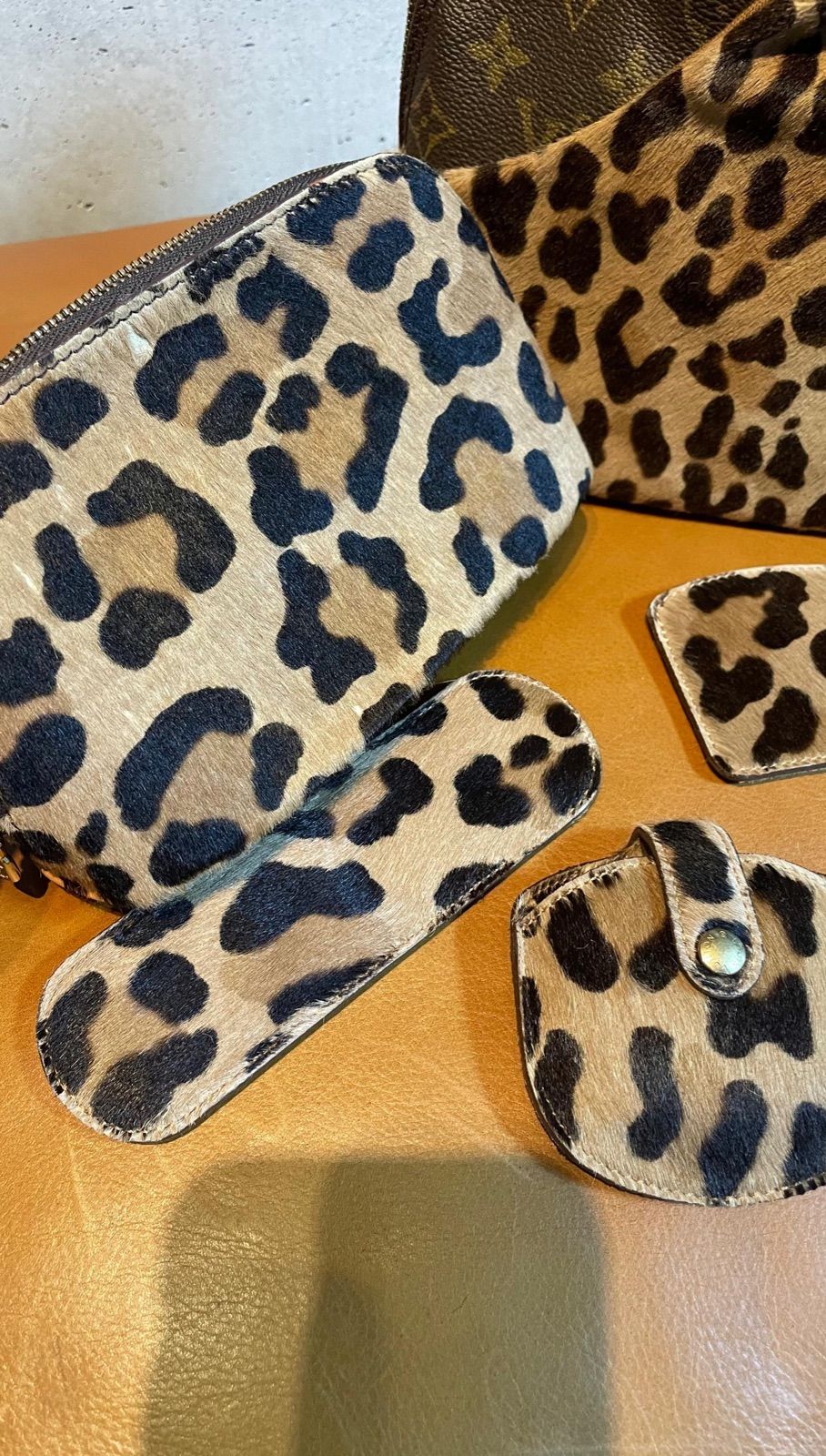 激レア【ルイヴィトン】100周年☆限定アライアコラボ レオパード小物セット 激レア【ルイヴィトン】100周年☆限定アライアコラボ レオパード小物