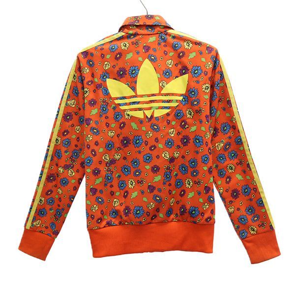 アディダス 花柄 トラック ジャケット S adidas ジャージ