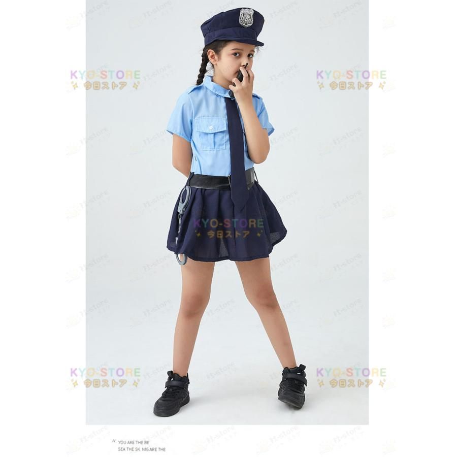 ハロウィン仮装 子供 警察制服 コスプレ仮装 ハロウィン仮装 子供 女の子 ハロウィングッズ ハロウィンコスプレ 子供 ハロウィン仮装 子供 可愛いコスプレ仮装