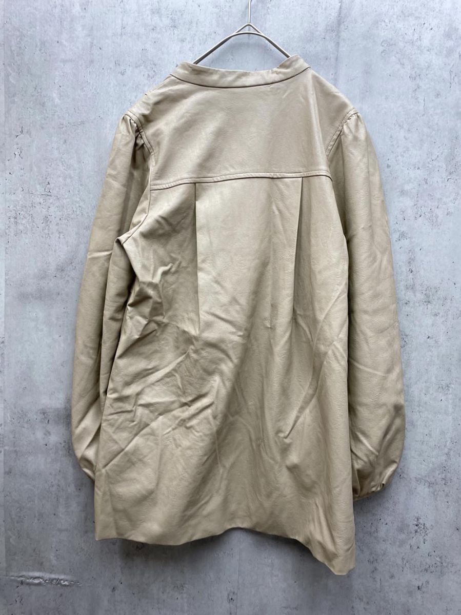 フェイクレザー ハーフ