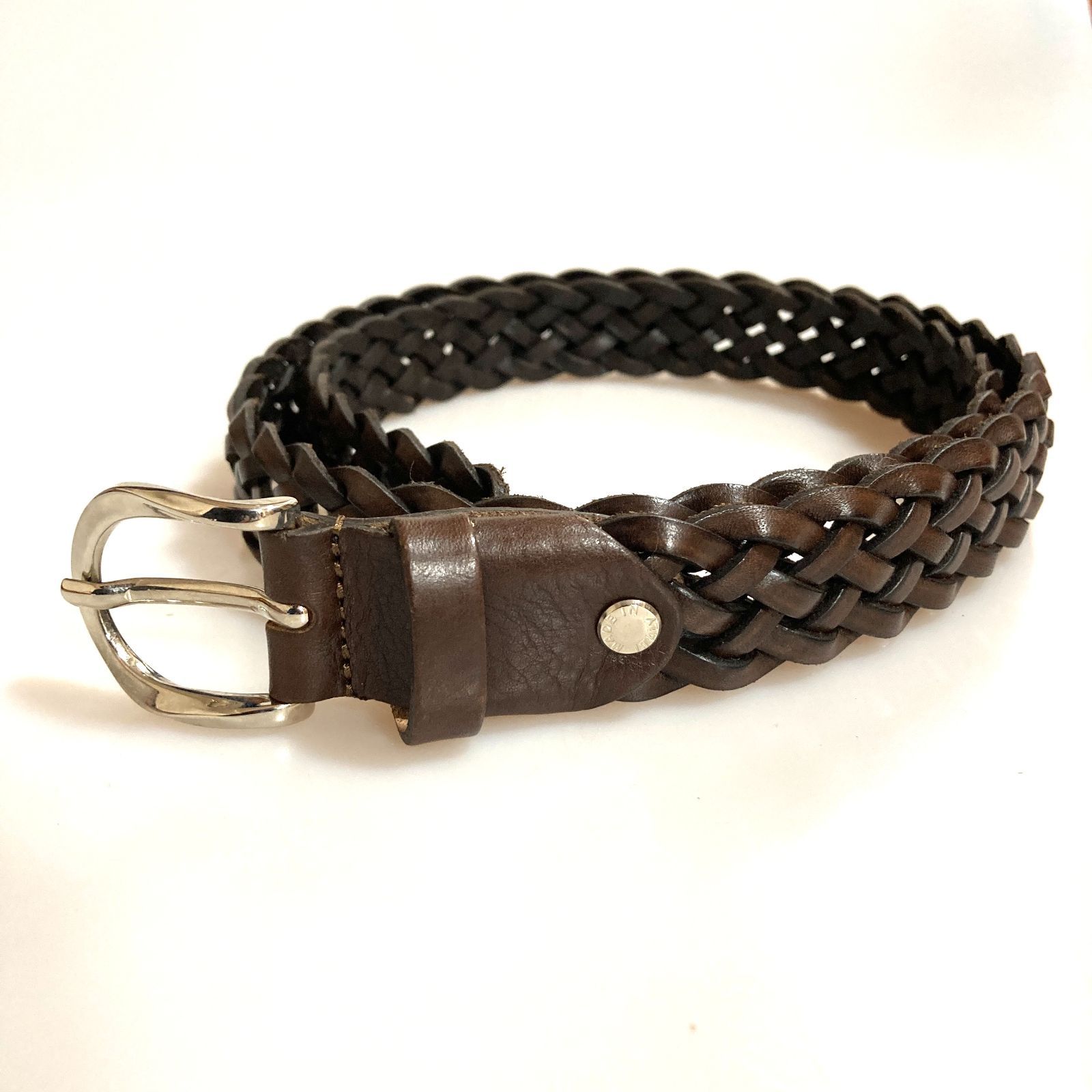 【CAPPELLI/カペッリ】メッシュレザーベルト MESH LEATHER BELT