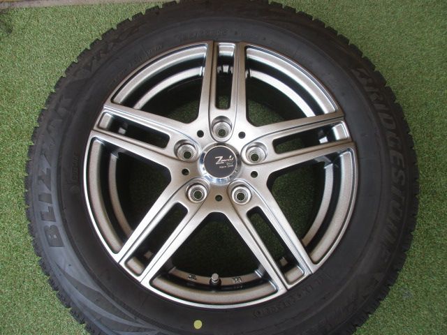 み ゼイスト VS-1 185 65R15 スタッドレスタイヤ４本SET CR-Z フリード 5穴車 スイフトスポーツ