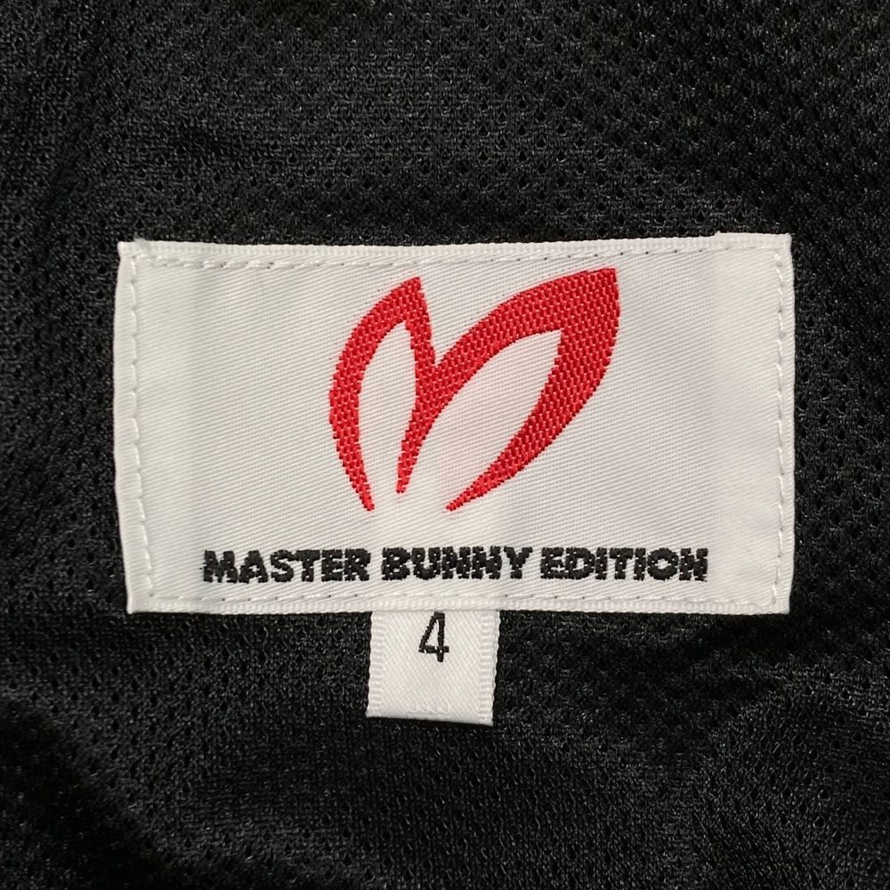 サイズ：4 MASTER BUNNY EDITION マスターバニーエディション ; 2023年モデル ジョガーパンツ  ブラック系 [240101493262] ゴルフウェア メンズ ストスト MASTER BUNNY EDITION マスターバニーエディション ジョガー