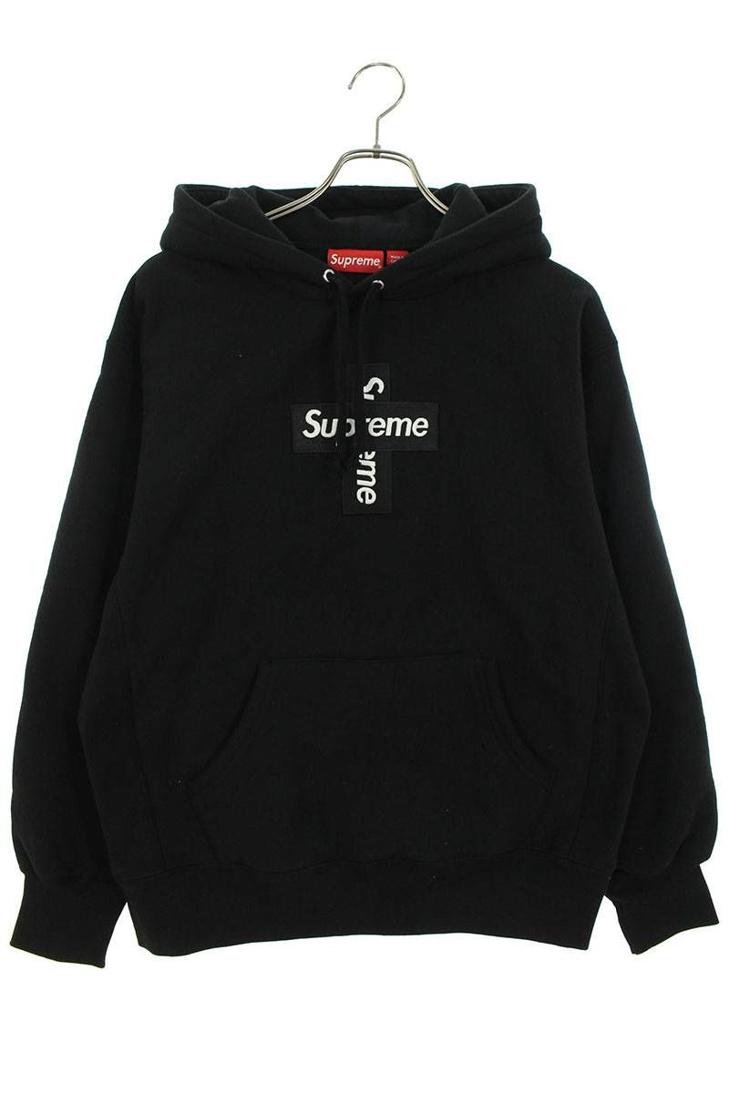 シュプリーム 20AW Cross Box Logo Hooded Sweatshirt クロスボックス ...