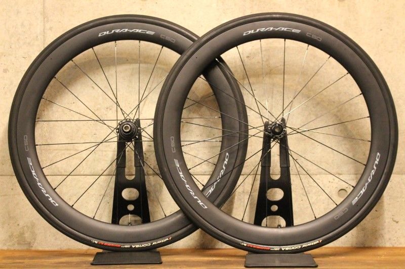 DURA ACE C50 カーボンリムホイール チューブラー - 自転車