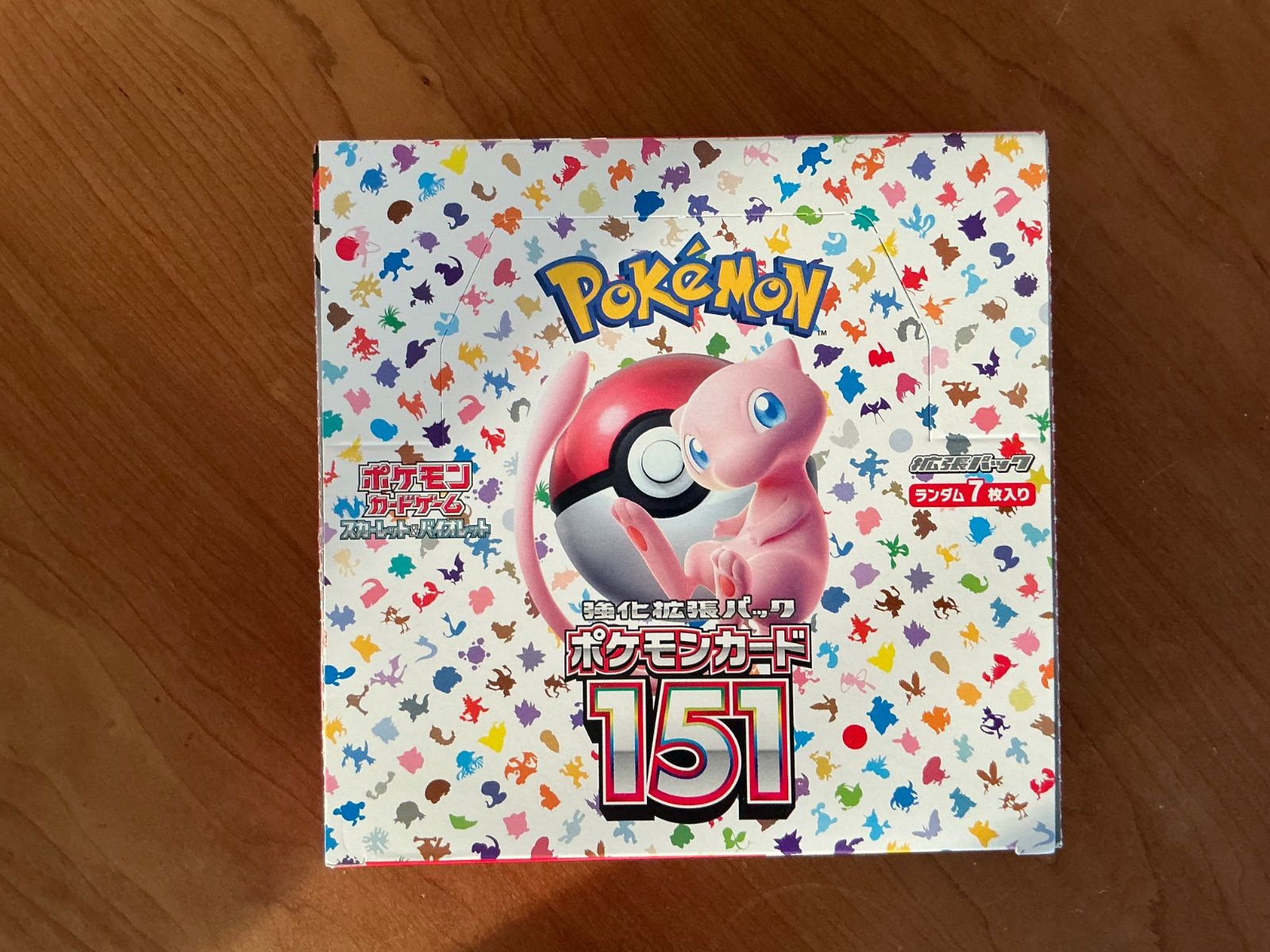 【未開封】シュリンク無し　ペリペリ付き　ポケモンカードゲーム 151 ポケモンカードゲーム ポケモンカード 151 未開封 BOX シュリンクなし