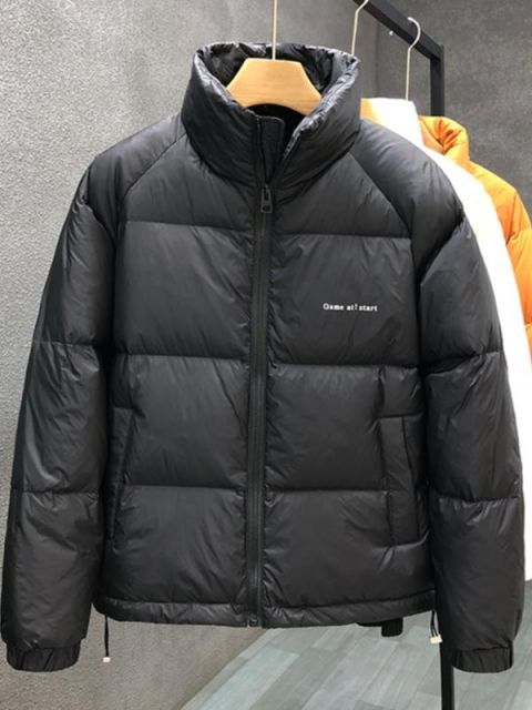 春 コーデ メンズ 用 服 シンプル ファッション オシャレ 大人 かっこいい 大きいサイズ ストリート 紳士服 薄手 ホワイトダックダウン ジャケット 暖かい カジュアル スタンド