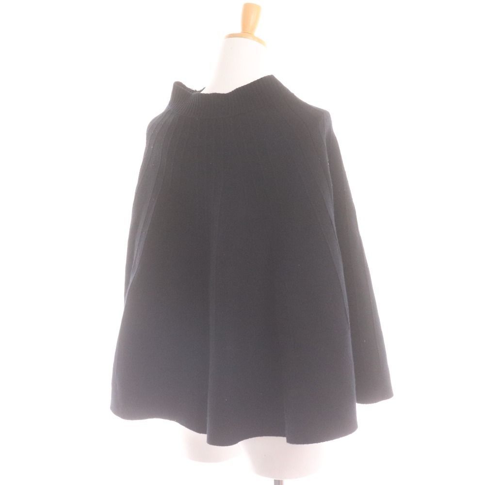 アレキサンダーマックイーン ポンチョ ケープ アウター レディース S ブラック