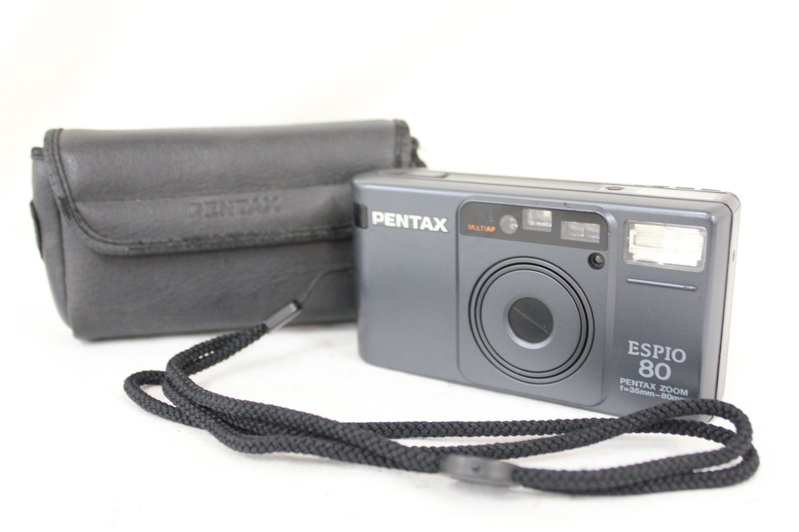 返品保証 ペンタックス Pentax ESPIO 80 35-80mm ケース付き コンパクトカメラ M6192