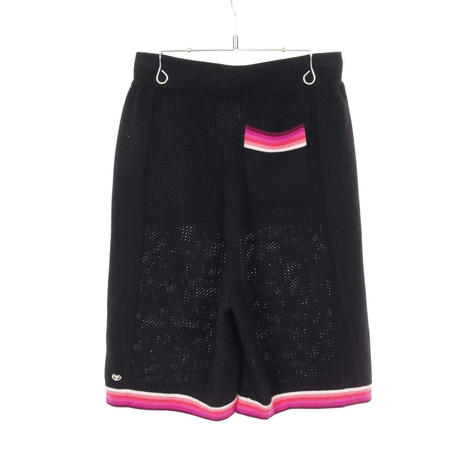 シャネル CHANEL パンツ ココマーク P76544K11011 ブラック ウール カシミヤ パンツ レディース Used B