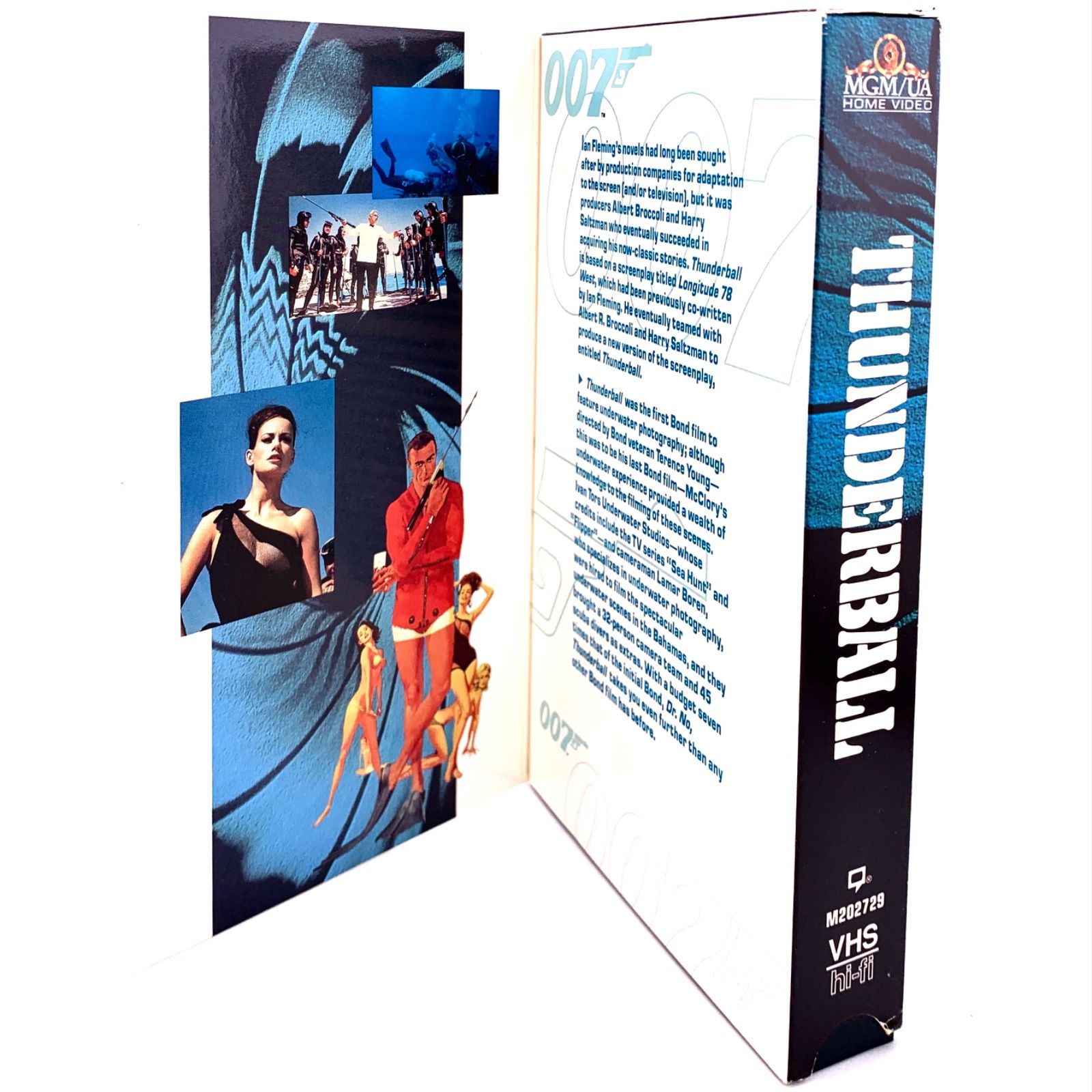 VHS】007/ Thunderball サンダーボール作戦 ダブルオーセブン - メルカリ